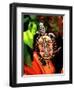 Red Belly Turtle-David Northcott-Framed Premium Photographic Print