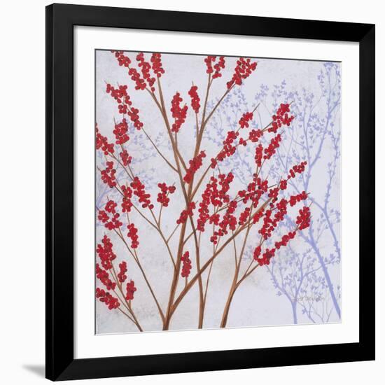 Red Berries-Herb Dickinson-Framed Photographic Print