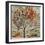 Red Bird Tree-Jodi Maas-Framed Giclee Print