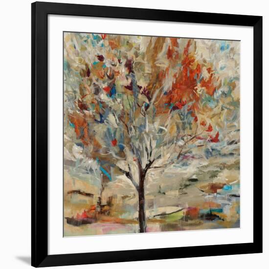 Red Bird Tree-Jodi Maas-Framed Giclee Print