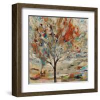 Red Bird Tree-Jodi Maas-Framed Giclee Print