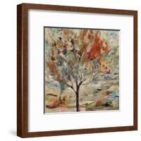 Red Bird Tree-Jodi Maas-Framed Giclee Print