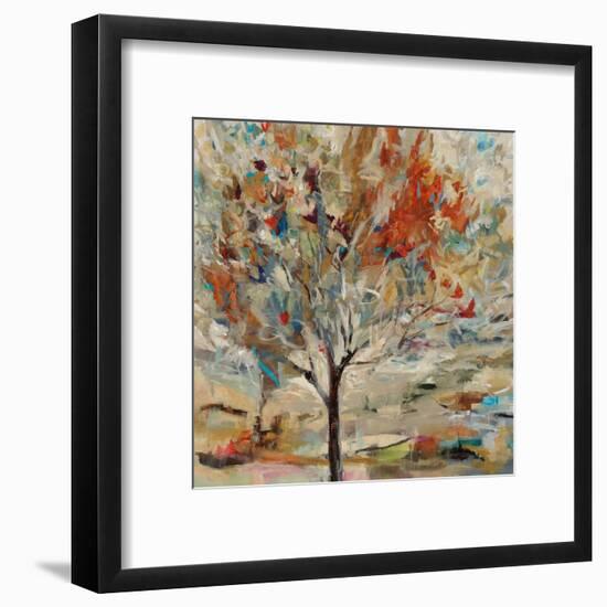 Red Bird Tree-Jodi Maas-Framed Giclee Print