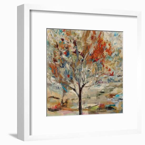 Red Bird Tree-Jodi Maas-Framed Giclee Print