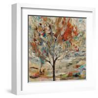 Red Bird Tree-Jodi Maas-Framed Giclee Print