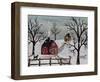 Red Birds 1-Karla Gerard-Framed Giclee Print