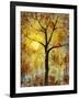 Red Birds Tree-Blenda Tyvoll-Framed Giclee Print