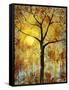 Red Birds Tree-Blenda Tyvoll-Framed Stretched Canvas