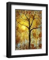 Red Birds Tree-Blenda Tyvoll-Framed Giclee Print