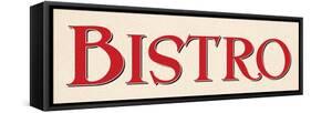 Red Bistro-N. Harbick-Framed Stretched Canvas