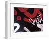 Red Black Tag II-Jenny Kraft-Framed Giclee Print