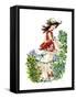 Red Blackberries are Green - Jack & Jill-Joan Orfe-Framed Stretched Canvas