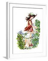 Red Blackberries are Green - Jack & Jill-Joan Orfe-Framed Giclee Print