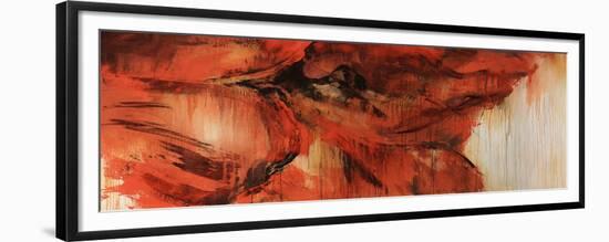 Red Bloom-Sydney Edmunds-Framed Premium Giclee Print