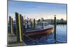 Red Boat at Galilee-Bruce Dumas-Mounted Giclee Print