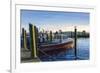Red Boat at Galilee-Bruce Dumas-Framed Giclee Print