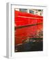 Red Boat-Charles Bowman-Framed Photographic Print