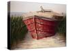 Red Boat-Karl Soderlund-Stretched Canvas