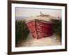 Red Boat-Karl Soderlund-Framed Art Print