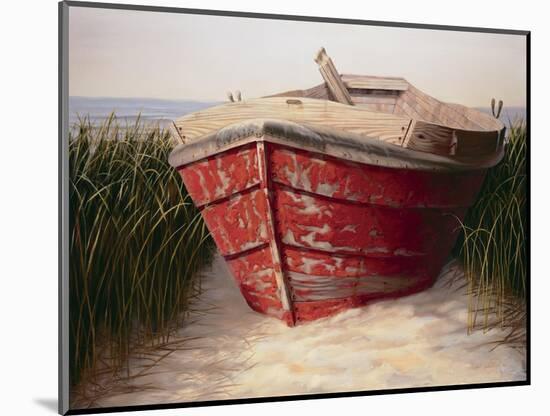 Red Boat-Karl Soderlund-Mounted Art Print