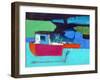 Red Boat-Paul Powis-Framed Giclee Print