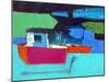 Red Boat-Paul Powis-Mounted Giclee Print