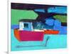 Red Boat-Paul Powis-Framed Giclee Print