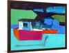 Red Boat-Paul Powis-Framed Giclee Print