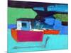 Red Boat-Paul Powis-Mounted Giclee Print