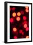 Red Bokeh-Erin Berzel-Framed Photographic Print