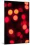 Red Bokeh-Erin Berzel-Mounted Photographic Print