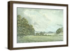 Red Book for Sheringham Hall, C.1812 (W/C on Paper)-Humphry Repton-Framed Giclee Print