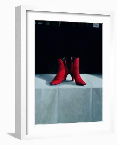 Red Boots, 1995-Lincoln Seligman-Framed Giclee Print