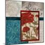 Red Botanicals II-Elizabeth Medley-Mounted Art Print