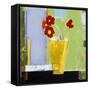 Red Bouquet I-Charlotte Foust-Framed Stretched Canvas