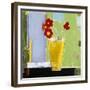 Red Bouquet I-Charlotte Foust-Framed Giclee Print