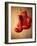 Red Boxing Gloves-null-Framed Photographic Print