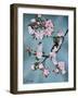 Red-breasted Grosbeaks-Don Engler-Framed Giclee Print