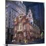 Red Brick Old State House, Boston, Massachusetts, New England, USA-Roy Rainford-Mounted Photographic Print