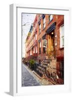 Red Bricks - In the Style of Oil Painting-Philippe Hugonnard-Framed Giclee Print