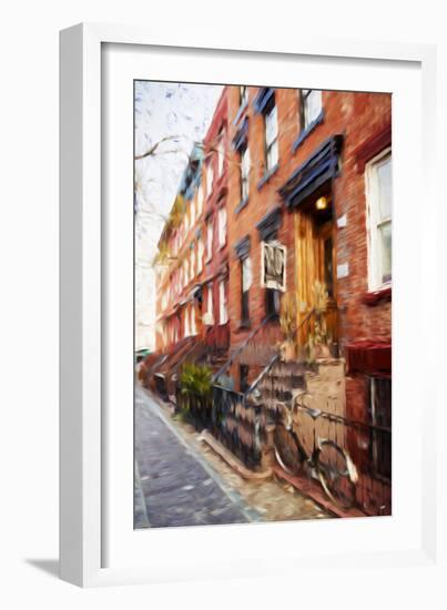 Red Bricks - In the Style of Oil Painting-Philippe Hugonnard-Framed Giclee Print