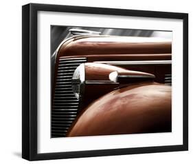 Red Buick-Richard James-Framed Art Print