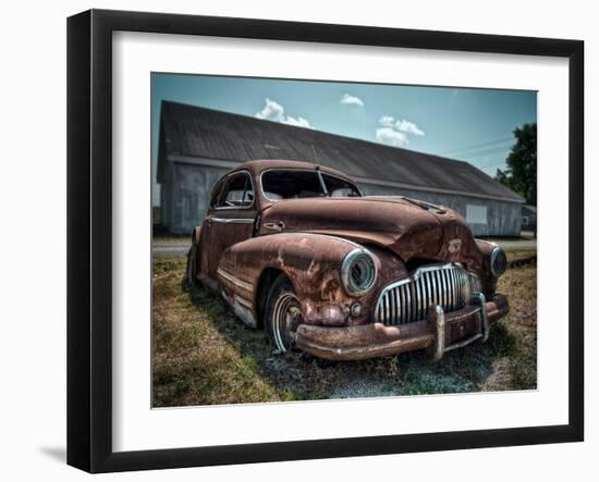 Red Buick-Stephen Arens-Framed Premium Photographic Print