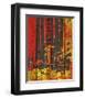 Red Building I-Irena Orlov-Framed Art Print