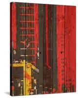 Red Building II-Irena Orlov-Stretched Canvas