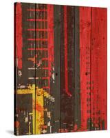 Red Building II-Irena Orlov-Stretched Canvas