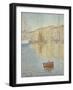 Red Buoy (La Bouée Roug)-Paul Signac-Framed Giclee Print