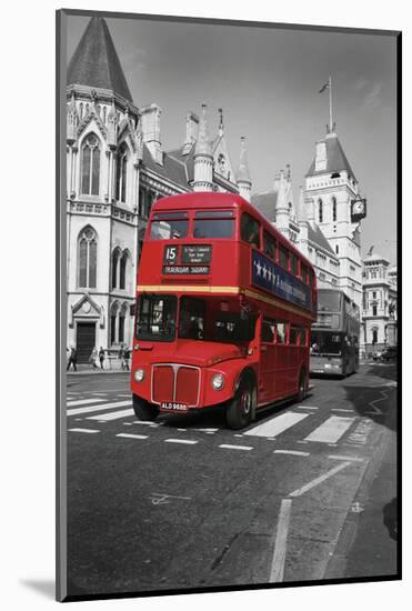 Red Bus London-Chris Bliss-Mounted Art Print