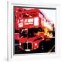 Red Bus, London-Tosh-Framed Art Print