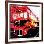 Red Bus, London-Tosh-Framed Art Print